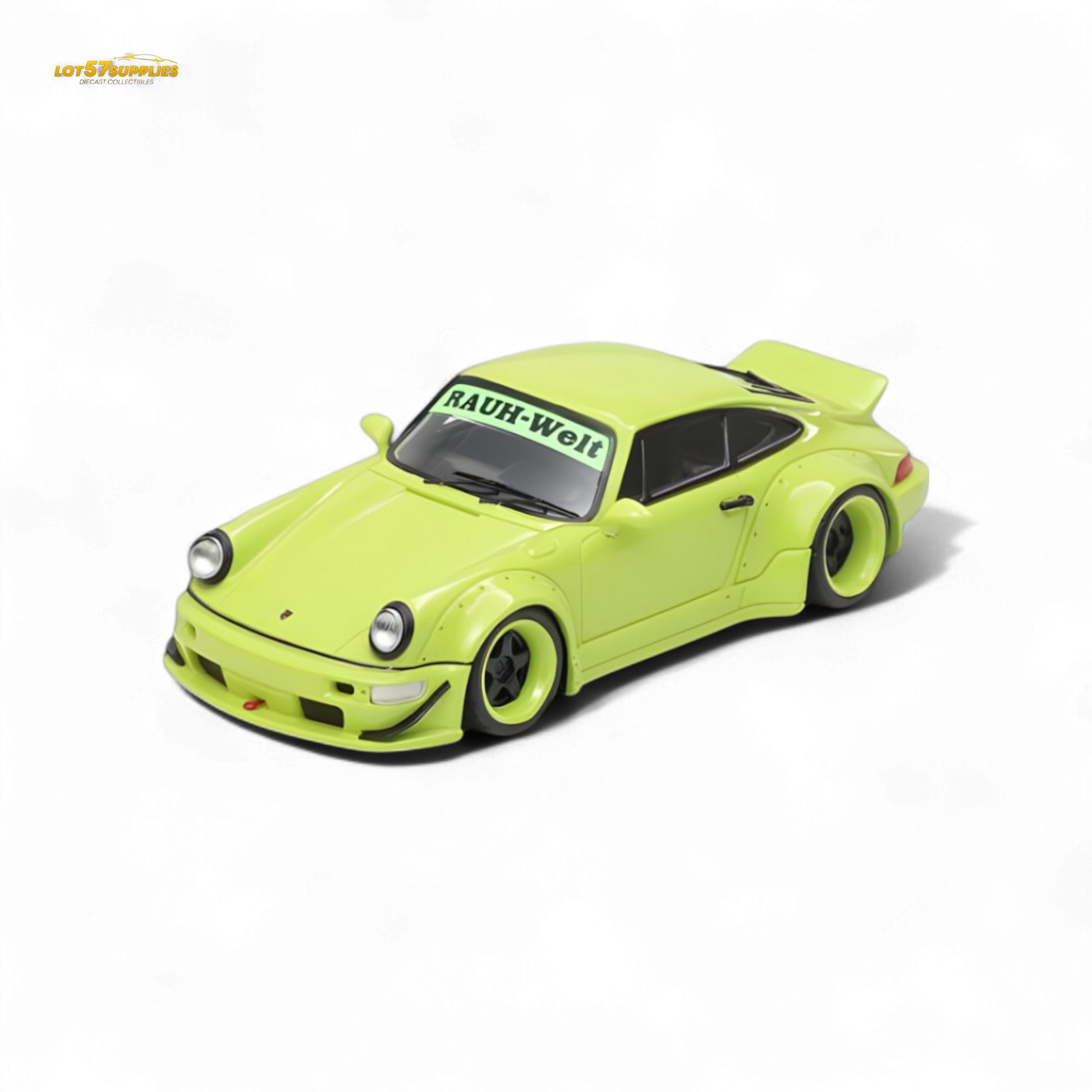 Fast Speed FS Rauh-Welt RWB964 Wide-Body Duck Wing - Green 1:64-2
